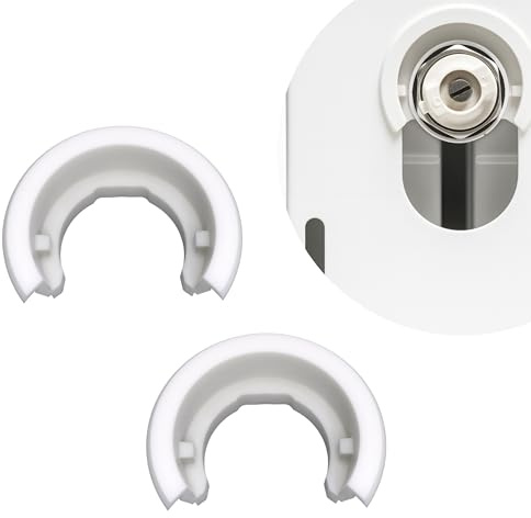 Sintrix Fab Lot de 2 douilles de serrage pour radiateur - Compatible avec radiateur plat Brötje Référence 562454 - Pièce de rechange pour revêtement latéral