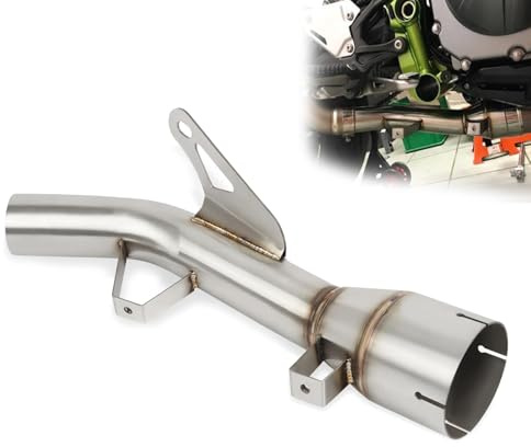 Per Kawasaki Z 900 Z900 Z900e 2017 2018 2019 2023 2022 2021 2020 Kit Tubo Di Collegamento Centrale Per Marmitta Scarico In Acciaio Per Moto