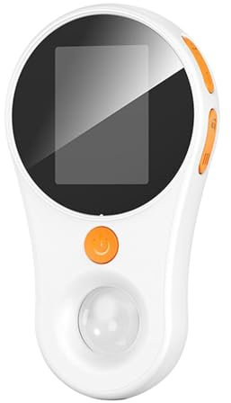 Handhållet digitalt mikroskop, 500X förstoring 2MP 1920x1080P HD fotomikroskop, makro bärbart handhållet förstoringsglas med inbyggda lysdioder, anslutning till PC (vit)