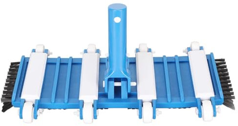 CDQL Swimming Pool Vacuum Head with Brushes, 14 Inch, Efficient Cleanse Power, Strong Suction, Multifunctional Pool Vacuum Suction Cup
