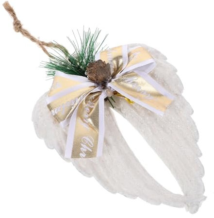 PRETYZOOM Weihnachtsbaum Anhänger Engel Christbaum Hängeornament Weihnachtsdeko Dekorativer Schmuck Für Baum Wand Tür Fenster