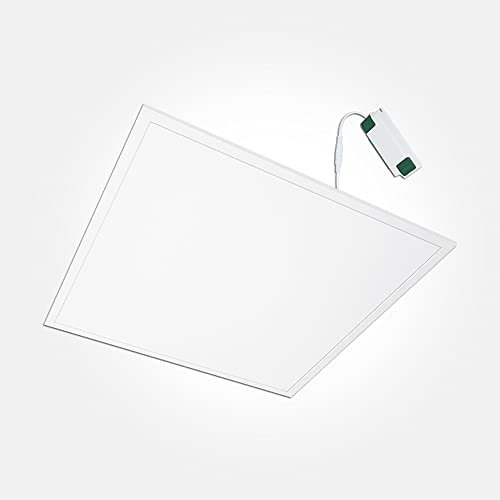LEDBRITE 600 x 600 LED Panel Light Commercial Flat Backlit Fixture Tile Ceiling Lighting - 25w|36w - CCT 3K|4K|6K Selectable - LED Driver Low-Glare UGR<19 Flicker Free ~ Offices, Schools, Shops