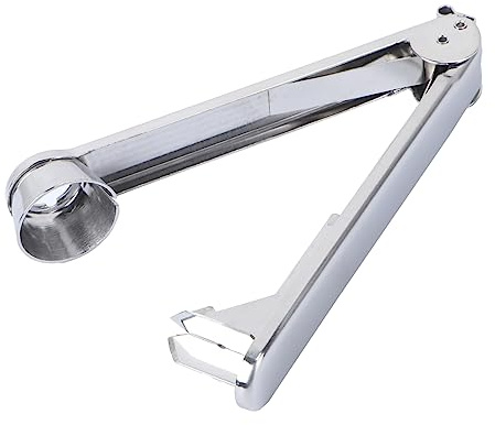 UKCOCO Strumento Snocciolatore Ciliegie Acciaio Inossidabile Utensile Premium per Rimuovere Torsolo Gadget e Leggero per La Casa e