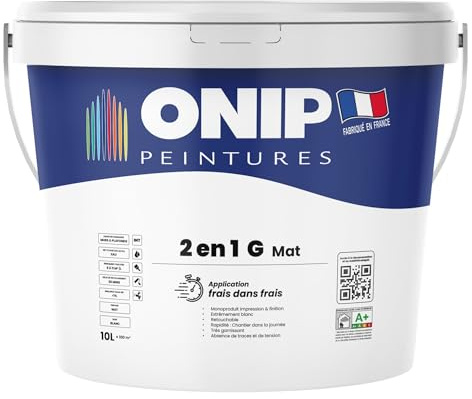 ONIP PEINTURE 2 EN 1 MAT (IMPRESSION ET FINITION) 10L