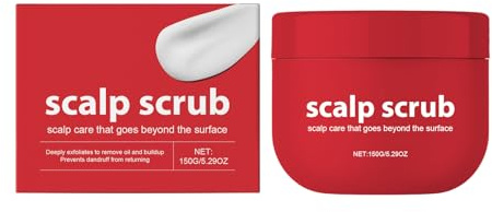 Scrub per Il Cuoio Capelluto,Capelli Grassi E Secchi Con Forfora,Scrub per il Cuoio Capelluto All'Olio,Detersione Profonda e Delicata