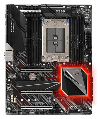 Scheda madre Fit For X399 ASROCK PHANTOM GAMING 6 AMD TR4 Threadripper DDR4 3400 + 128 GB Supporto TR 1920X 1900X 2950X 1950X ATX