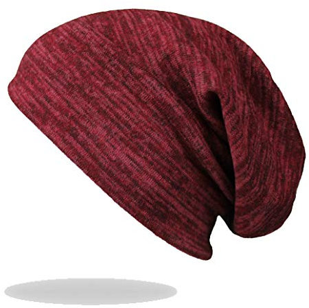 Rödfuchs stickad mössa sommarmössa dammössa uni mysig röd viskos unisex Made in Germany