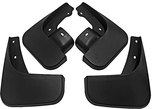 LOLUZ 4 Pezzi Auto Parafanghi per Suzuki Jimny 2005-2018, Impermeabile Paraschizzi Guardie Parafanghi, Auto Anteriore Posteriore Parafanghi Kit