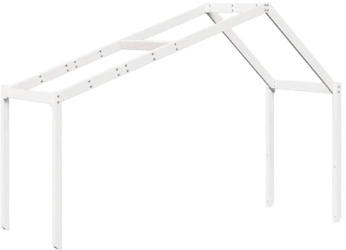 vidaXL Toit de lit pour Enfants 203x95,5x142 cm Bois de pin Massif