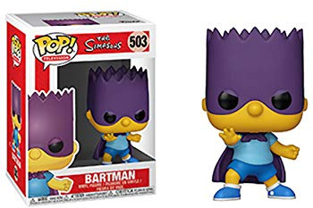 Funko Pop! Animation: Simpsons - Bart Simpson-Bart Simpsonman - The Simpsons - Figura de Vinilo Coleccionable - Idea de Regalo- Mercancia Oficial - Juguetes para Niños y Adultos - TV Fans
