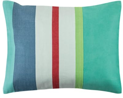Remember Laguna Coussin Gonflable en Coton - Accessoire d'extérieur pour Camping, Festivals, Voyages, 30 x 40 cm