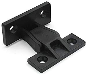 Goccia su/gancio su spinta in zoccolo fermi raccordi premere Fit pannello clip (S/M/L) nero per mobili connettore