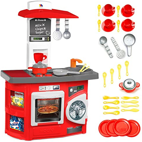 Cocina Infantil Molto Mini Kitchen + Set Acc. Cocina