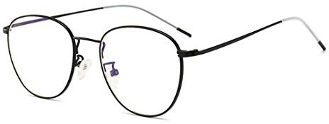 Blaulichtfilter Brille Damen Herren Metall Frame Retro Blockieren Blaulicht Gaming brille Computerbrille
