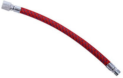 16 cm Fahrradpumpe Verlängerungsschlauch Ersatzventil Luftpumpe Inflator Schlauch Teile