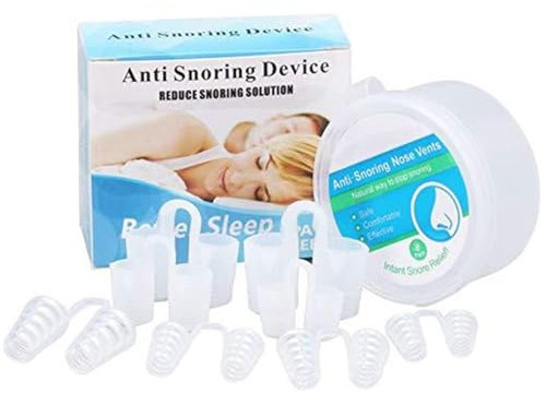 Eljeczt 16 Stück Nasenspreizer Silikon Schnarchstopper Anti Schnarch Nasenclip Hilfsmittel Gegen Schnarchen Verhindern Nasenklammer Schnarchschiene Besser Atmen Nasendilatator