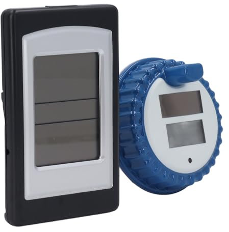 Digitales Pool-Thermometer, Wasserdichtes Messgerät für Schwimmbäder, Badewannen, Fischglas-Teiche