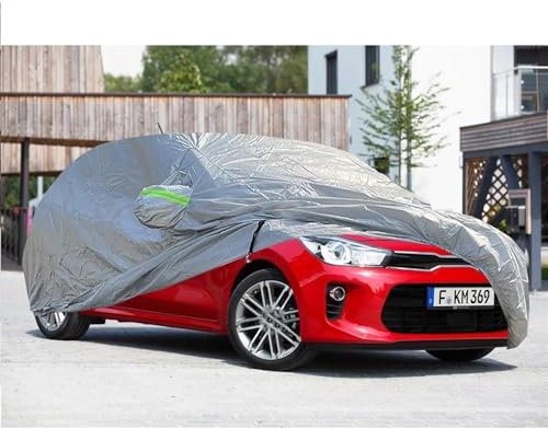 Vollgarage Autoplane Kompatibel Mit K&ia Für Ray, Wasserdichte Wohnmobil-Abdeckung, Komplette Garagenplane, Winddicht, Schneefest, Für Den Außenbereich, Drinnen Und Draußen