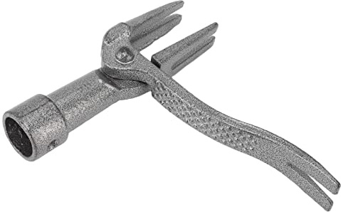 Extractor de Malezas de Pie Original - Herramienta de Desmalezado de Hierro para Eliminar Raíces - Herramienta de Desmalezado sin Curvas - Desmalezador de Pie - Herramienta de