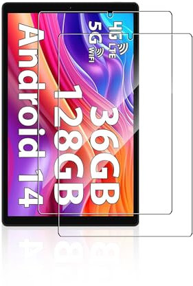 yystao (2 unidades) Protector de pantalla para tablet PIXPEAK M820 10.1 pulgadas 2025, vidrio templado 9H compatible con PIXPEAK M820 - Duradero, resistente a los arañazos, sin huellas dactilares