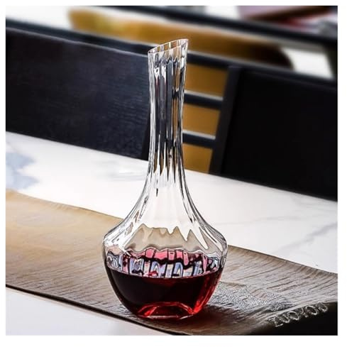 Decanter Per Vino Classico Bicchiere Da Decanter For Vino, Perfetto For Ristoranti, Feste, Casa, Forma A Bordo Dritto Aeratore Vino