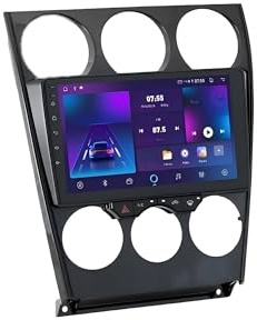 Tablette de Voiture Autoradio pour Mazda 6 (2004-2015) avec Navigation GPS, Android Auto et Lecteur multimédia vidéo(T1 1-16GB WiFi)