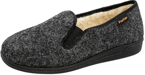 Fischer Frank, Herren Niedrige Hausschuhe, Schwarz Schwarz 205,41 EU