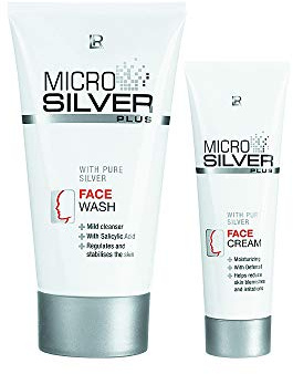 LR ZEITGARD SERIE - MICROSILVER PLUS Gesichtsset - 150 ml Waschcreme & 50 ml Gesichtscreme
