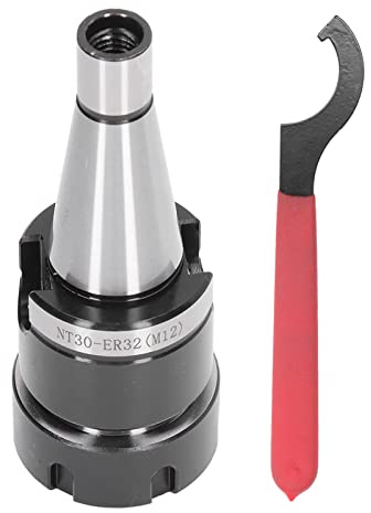 CNC Milling Tool Holder, Collet Tool Holder, Chuck Tool Holder with NT30 ER32 Wrench CNC Milling Machine Collet Holder, Power Tool Replacement Parts