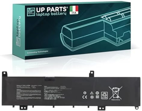 UP PARTS Batteria compatibile per Asus C31N1636 47Wh per VivoBook Pro 15 N580V N580VD N580VN N580GD X580V X580VD X580VN X580GD M580GD M580V M580VD M580GD ZenBook Pro UX502VD N580VD-DM027T DM129T