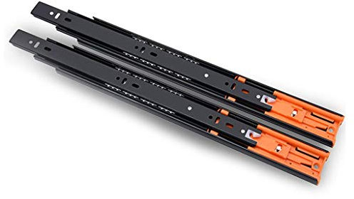 Guide per cassetti con rotelle, Guide per cassetti con estensione, Guide per cassetti con cuscinetti a sfera in metallo, Guide per cassetti montate lateralmente con cuscinetti a sfera