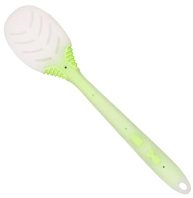 VALICLUD Bat de Masaje Multifuncional de Tpe para Acupuntura y Masaje de Cintura y Cuello, Adecuado para Relajación en Oficina y Hogar, Blanco y Ergonómico Color Aleatorio