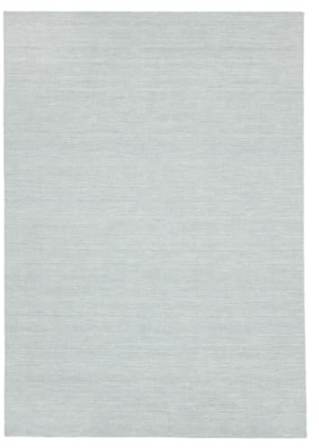 RugVista Handloom flat Matta, 160 x 230 cm, Dusty Blå | Kelim, Rektangulär, Kort lugg, Endast kemtvätt