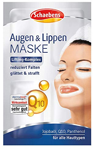 Schaebens Maske Augen & Lippen,15per pack(15 * 6 ml)