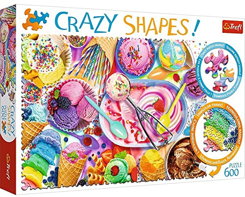 Trefl, Puzzle, Süße Träume, 600 Teile, Crazy Shapes, Premium Quality, für Erwachsene und Kinder ab 10 Jahren