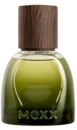 Mexx Inspired Nature Eau de Parfum para hombre, aroma acuático amaderado para él con propiedades de aligeramiento del estado de ánimo, 30 ml