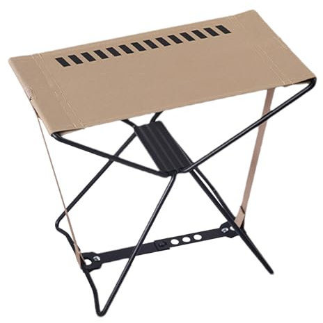 Klappbarer Campinghocker, klappbarer Angelhocker für den Außenbereich, Klappbare Fußstütze, Tragbarer Klappstuhl, leichte Klappstühle, bequemer Campinghocker für Outdoor-Reisen, Camp,