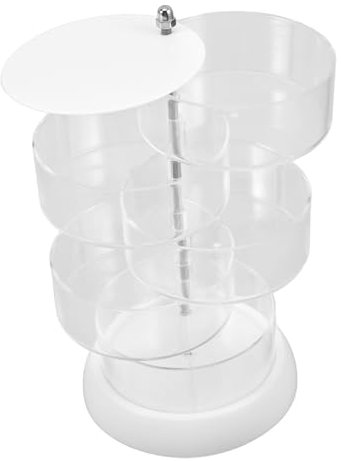 ROMISBABA Rotierende Aufbewahrungsbox Schichtweise Aufbewahrungsbox Für Display-ohrringhalter-organizer