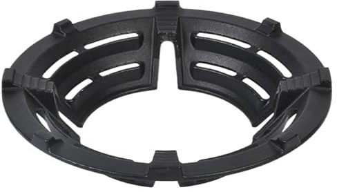 Sghtil Supporto per wok per stufa elettrica, supporto per wok in ferro, supporto ad anello per wok in ferro, resistente ad anello per wok con fondo rotondo, antivento