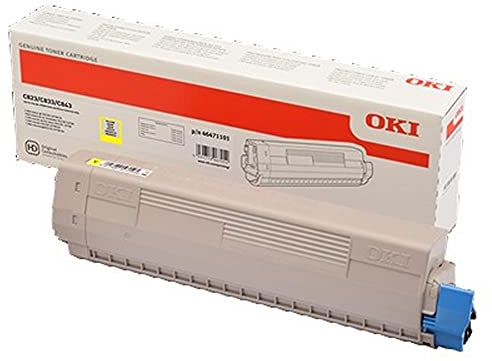 ECOPRO - Original Toner für OKI C823 C833 C843 - Gelb - 7.000 Seiten A4 - Code 46471101