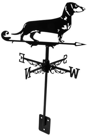 Happyyami Windfahne Aus Metall Für Den Garten Wetterfahne Für Den Boden Wetterfahne Für Den Rasen Für Die Außendekoration