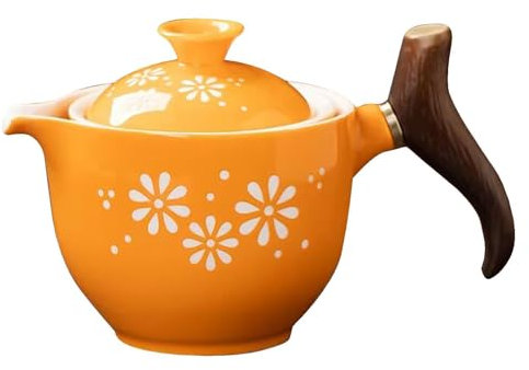 360 Rotation Tea Maker, 360 Degree Rotation Ceramic Tea Maker, Leakproof Ceramic Teapot, Travel Tea Infuser, Tea Infuser for Outdoor, Camping, Home, , Gift