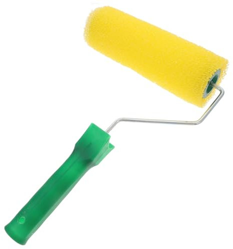 Angoily Walzenpinsel Strukturwalzen Strukturfarbwalze Für Wände Strukturwalze Strukturwalze Für Farbe Trockenbau Strukturpinsel Strukturfarbwalze Dekorative Strukturwalze Schwamm