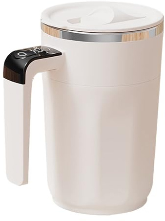 Generico Con Agitazione Automatica - 8,7x7x14 Cm, Per Miscelazione Automatica, Bicchiere Intelligente Ricaricabile | Display LCD Integrato Che Consente Di Miscelare Facilmente Le Bevande, Regalo Pe