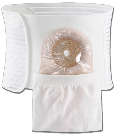 Bukstomiband, Justerbart Stomiband, Stealth Stomiband för Stomi-/Urostomipåsar Efter Operation(X-Large)