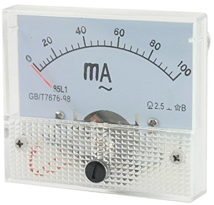 Aexit AC 0-100mA Misuratore amperometrico Amperometro analogico Amperometro analogico Classe 2.5 per laboratorio scolastico ID: 467129