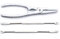 Nut Crackers & Seafood Picks | One Nutcracker for Nuts | Two Seafood Knife and Fork Picks | A Set of Three Stainless Steel Tools | From Jean-Patrique