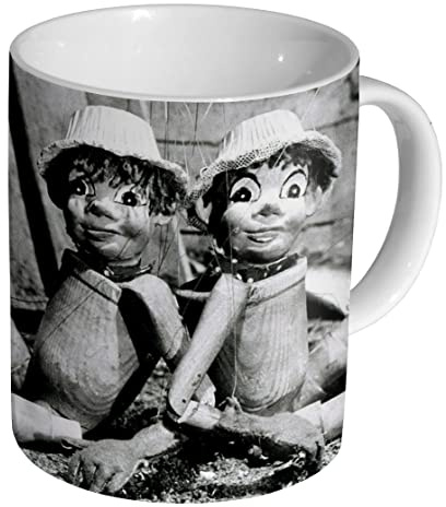 Profiles Bill and Ben The Flower Pot Men Great BW Ceramic Coffee Mug / Cup