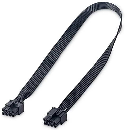 PCIE Kabel für Seasonic, PSU 8 pin Stecker auf PCIe 8pin (6+2) Stecker für Seasonic Modular Power Supply (60 cm)