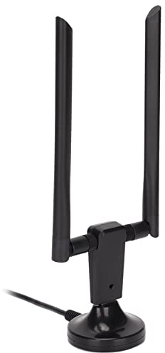 Bewinner Adaptador WiFi USB3.0, Adaptador USB Inalámbrico de Doble Banda 5G 1200Mbps, Adaptador WiFi Inalámbrico USB 3.0 con Antena de 5dBi para Win XP / 7/8 / 8.1/10 para OS X